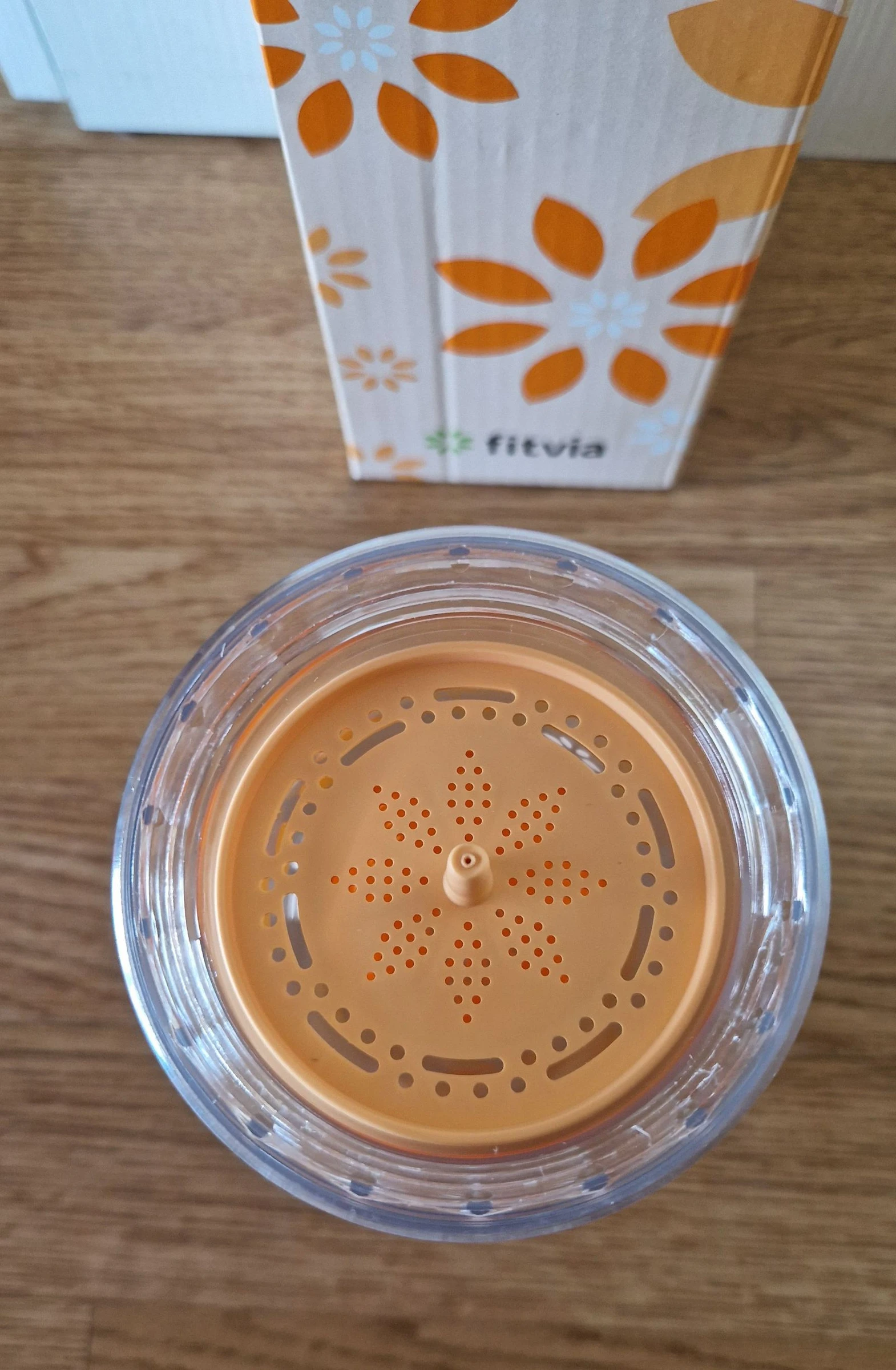 Termo Fitvia with integrated strainer 350ml NEW 🍊🌸 – photo 7